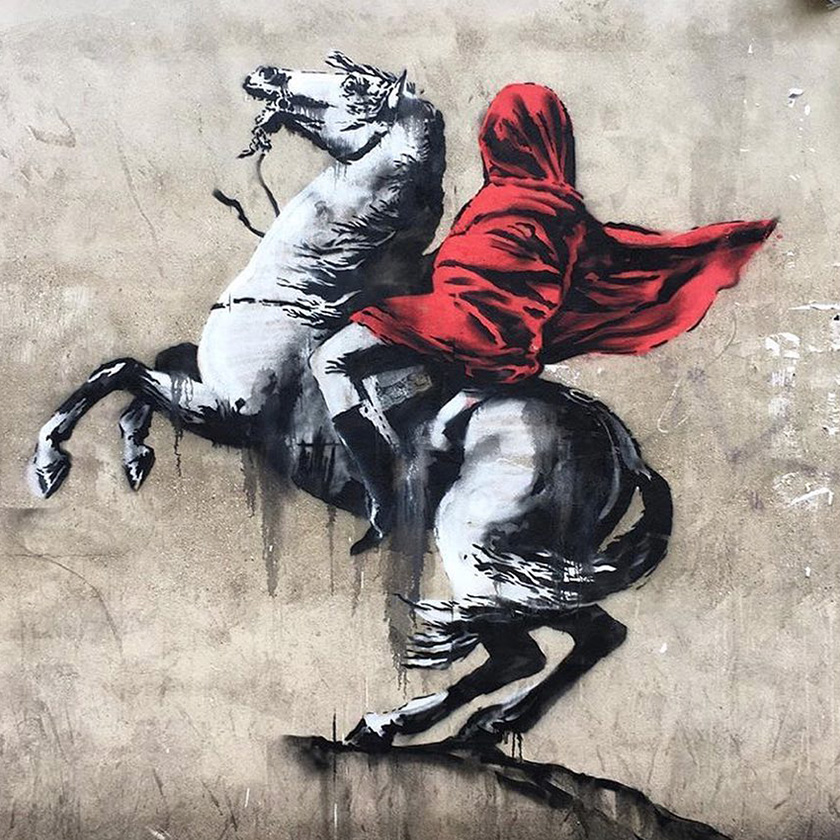 Бенксі створив в Парижі нові малюнки – про проблеми імміграції та расизму