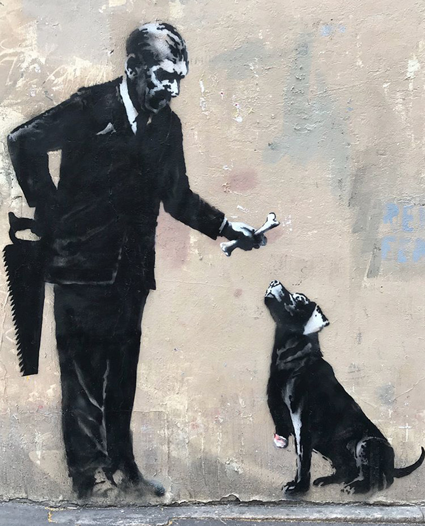 Бенксі створив в Парижі нові малюнки – про проблеми імміграції та расизму