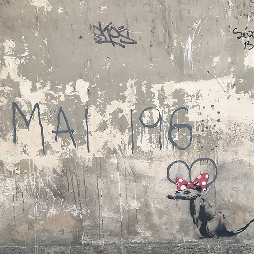 Бенксі створив в Парижі нові малюнки – про проблеми імміграції та расизму