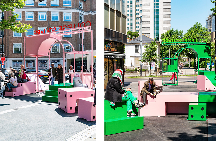 У Лондоні створили колекцію вуличних меблів для спілкування людей