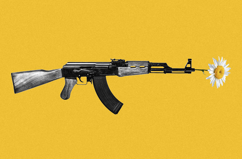 Художники попросили прибрати свої роботи з виставки в музеї, через недавній ярмарок зброї