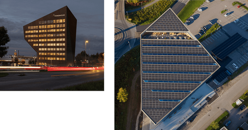 офісну будівлю