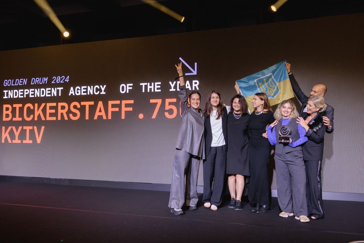 Bickerstaff.586 визнали найкращою в Європі на фестивалі Golden Drum