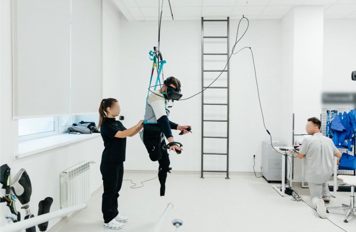Український VR-тренажер для реабілітації військових отримав нагороду в Давосі