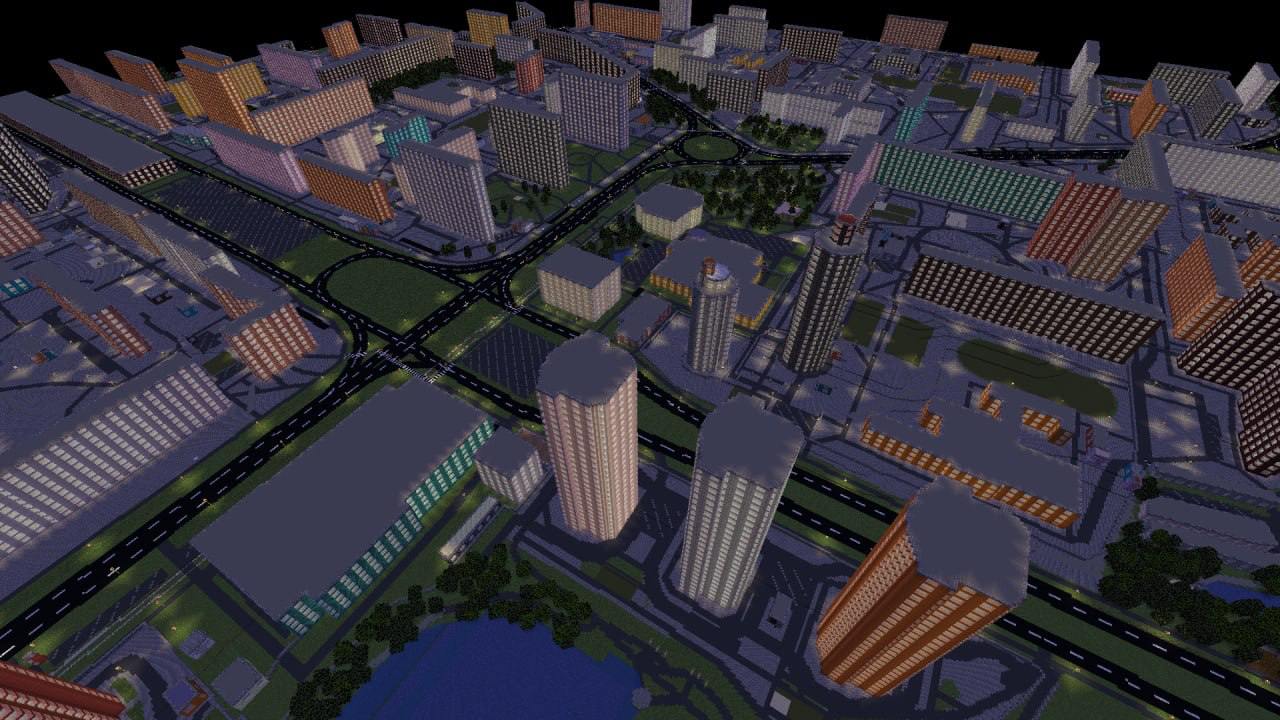 Українці створили реалістичну мапу Києва у грі Minecraft