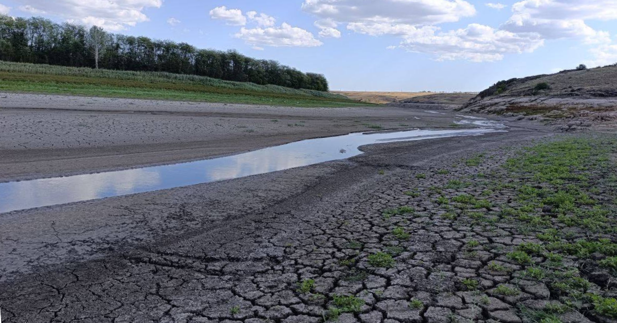 У Маріуполі майже обміліло єдине водосховище, яке забезпечує місто водою
