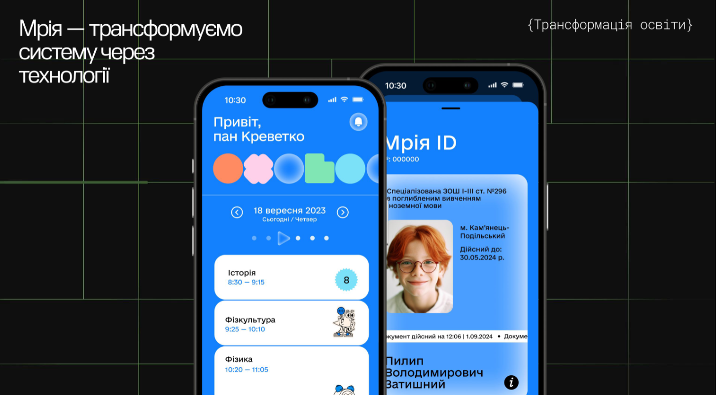 Штучний інтелект у Мрії підсвічуватиме вміння школярів та схильності до професій
