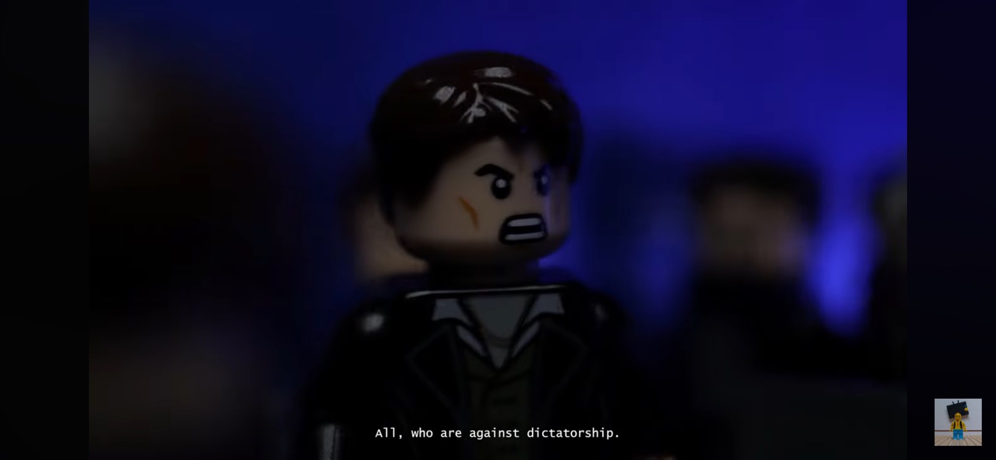 Український школяр створив Стуса з Lego і випустив мультфільм про поета