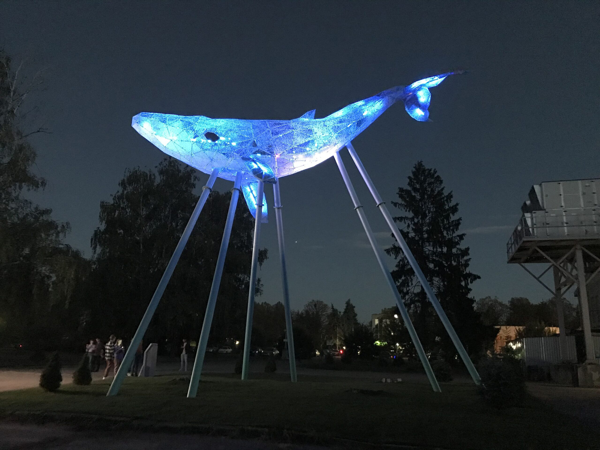 Київський Кит засвітиться на ВДНГ, щоб привернути увагу до якості води в Україні