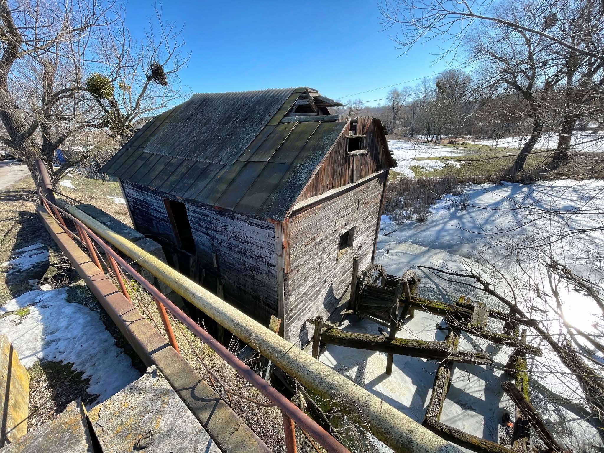 На Київщині оцифрували останній дерев'яний водяний млин, який потребує порятунку