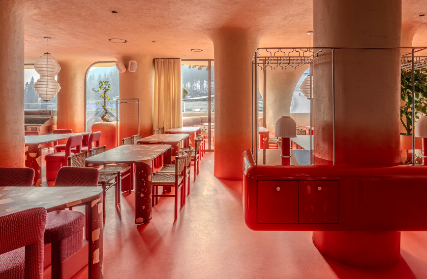 Ресторан Rosso від YOD Group у категорії Restaurant Interior Dezeen Awards 2026